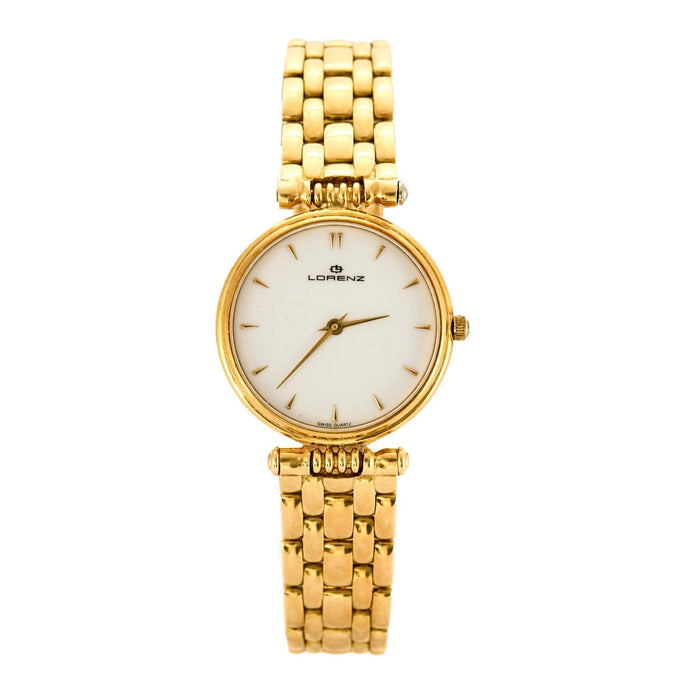 Montre Montre or jaune femme 58 Facettes