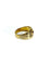 Bague 54 Bague saphir et diamants en or jaune 18 carats 58 Facettes