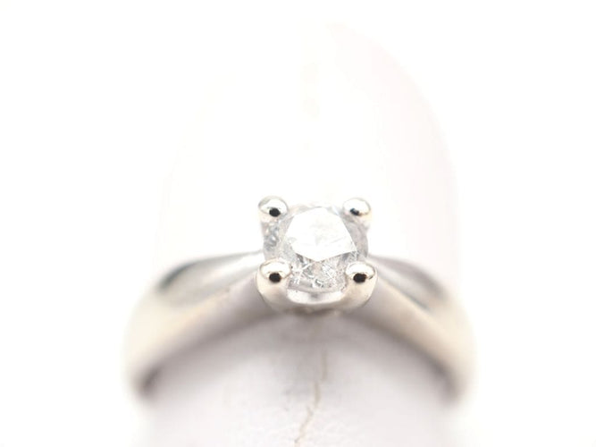 Bague Bague en or blanc et diamant 58 Facettes