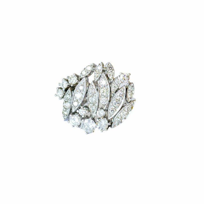 Bague 56.5 Bague en or avec diamants 58 Facettes Q142B(949)