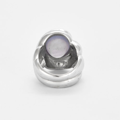 Bague 48.5 Bague Godron Saphir Etoilé 58 Facettes