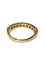 Bague 53 Demi-alliance or jaune et diamants 0,72 ct 58 Facettes 00066601