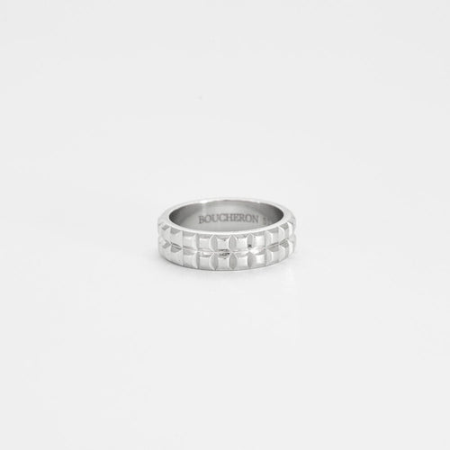 Bague 51 BOUCHERON - Clou de Paris 58 Facettes