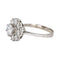 Bague 56 Bague  Marguerite  Or blanc Diamant 58 Facettes 4033242CN