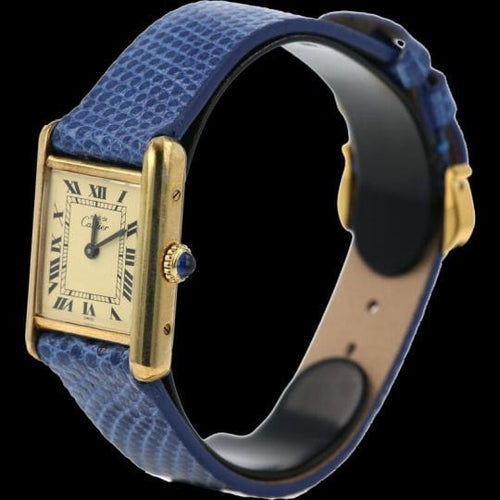 Montre Cartier Montre Tank Vermeil 58 Facettes MT42349