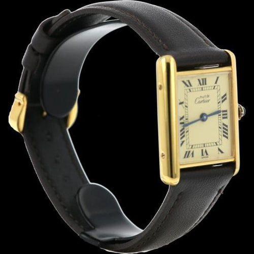 Montre Cartier Montre Tank Vermeil 58 Facettes MT42217