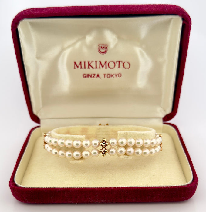 Bracelet MIKIMOTO - Bracelet perles Akoya 58 Facettes