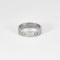 Bague 66 Alliance CARTIER Love Or Blanc 58 Facettes