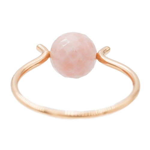 Bague 58 Bague Or rose Rhodochrosite 58 Facettes 2883064CN