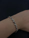 Bracelet Bracelet rivière de diamants or blanc 58 Facettes 096424206630