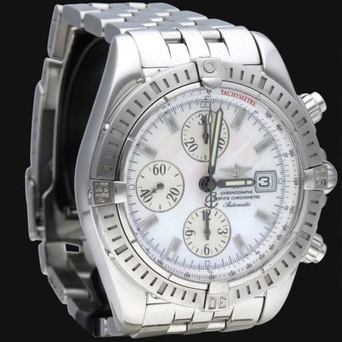 Montre Breitling Montre Chronomat Evolution Chronogaph 58 Facettes MT42035