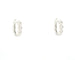 Boucles d'oreilles Boucles d'oreilles en or blanc serties de diamants de 0,20 ct 58 Facettes 13277