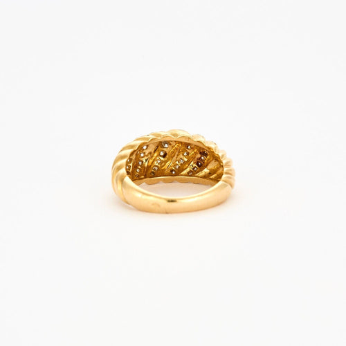 Bague 50 CARTIER - Bague en or jaune diamants 58 Facettes