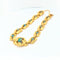 Bracelet Bracelet en or jaune et turquoises 58 Facettes 27765