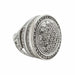 Bague 63 Bague Homme or blanc diamants 3ct 58 Facettes