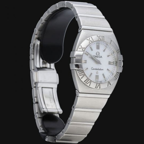 欧米茄星座双鹰24毫米石英腕表 