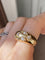 Bague 53 Bague boule constellation or jaune et diamants 58 Facettes