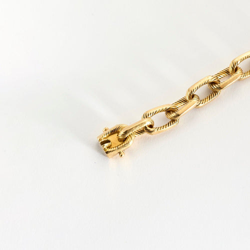 Bracelet Boucheron - Rare Bracelet Vintage Deux Tons 58 Facettes LP967/2