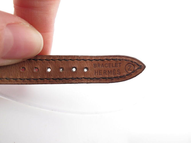 Montre vintage montre HERMES kelly cadenas pm 20 mm quartz plaque or en 58 Facettes 267343