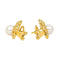 Boucles d'oreilles Boucles d'oreilles Clips Or jaune Diamant, Perle de culture 58 Facettes 4427011CN