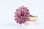 Bague 52 Bague fleur rubis 3,35 ct en or jaune 18K 58 Facettes BGRUBIOC583-107