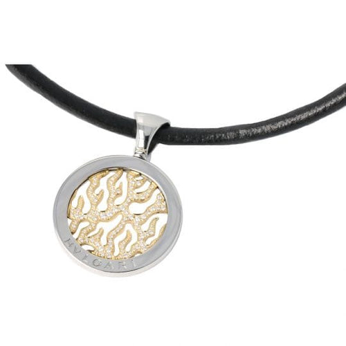 Collier Bvlgari Tondo Fire Pendetif 58 Facettes 3570