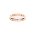 Bague 47 CARTIER - Alliance or rose et diamant 58 Facettes 99137