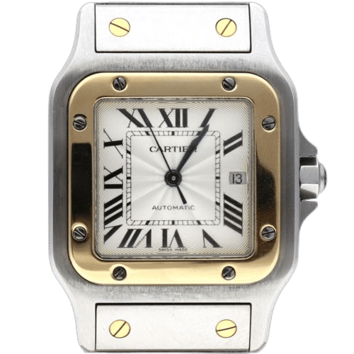 Montre Cartier Montre Santos Galbée 58 Facettes MT42754