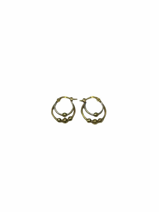 Boucles d'oreilles Paire de boucles d'oreilles 2 ors 58 Facettes LP845