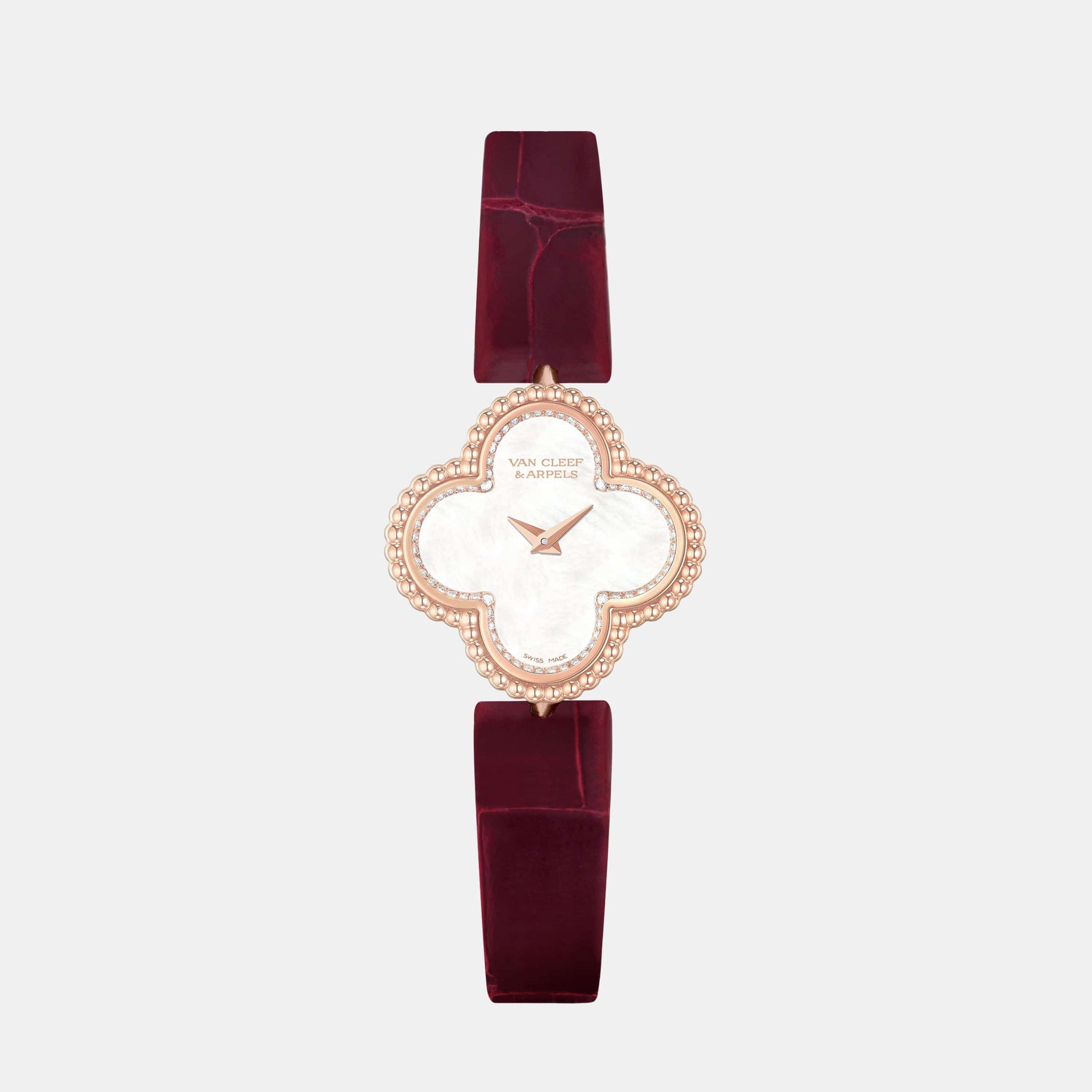 Montre Sweet Alhambra Or rose Diamant 0.74ct