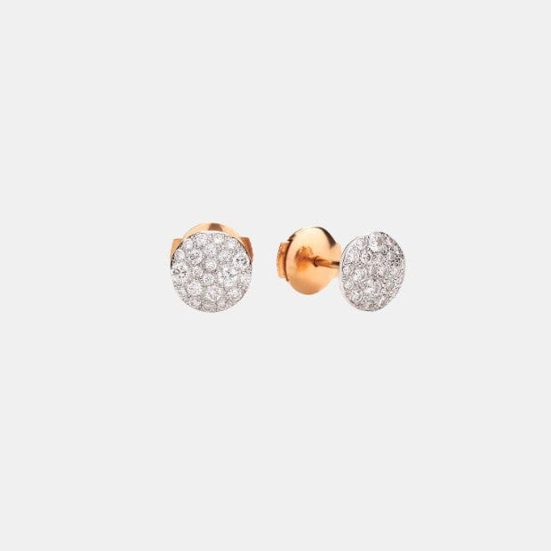 Boucles d'oreilles Sabbia Or rose Diamant 0.5ct