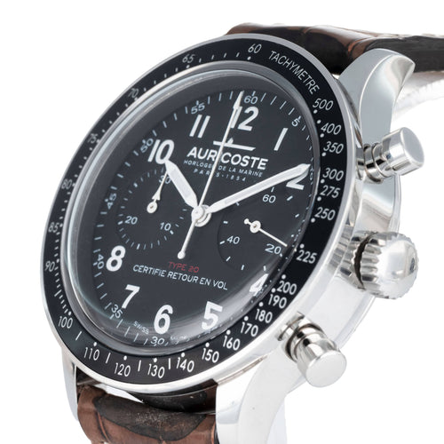 Montre Auricoste Type 20 Flyback - Montre chronographe pilote 42 mm 58 Facettes 68801751