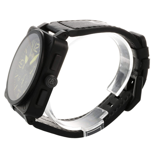 Montre Bell & Ross BR 01-94 Yellow - Montre automatique chronographe en acier 58 Facettes OC-68801924