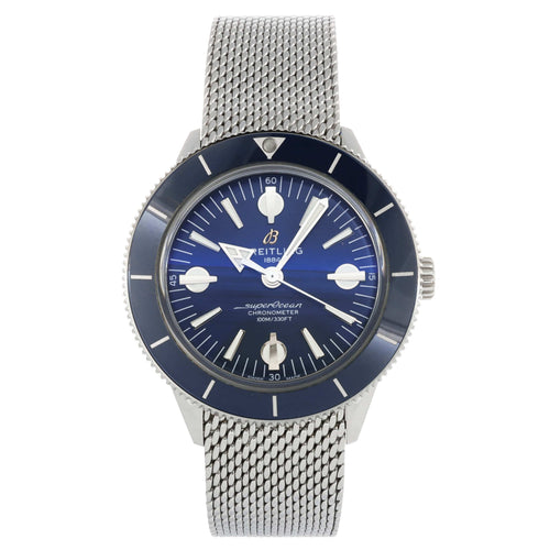 Montre Breitling Superocean Heritage '57 - Montre automatique en acier inoxydable bleu 42 mm 58 Facettes OC-68801922