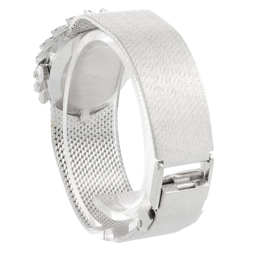 Montre Eviana - Montre à quartz en or gris 750 avec diamant 58 Facettes 68801853