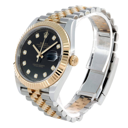 Montre Rolex Datejust - Montre 41 mm en or jaune et acier 58 Facettes 68801830
