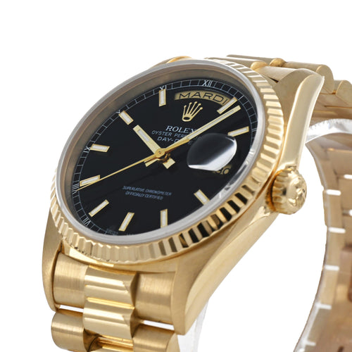 Montre Rolex Day-Date - Montre automatique en or jaune 58 Facettes 68801849