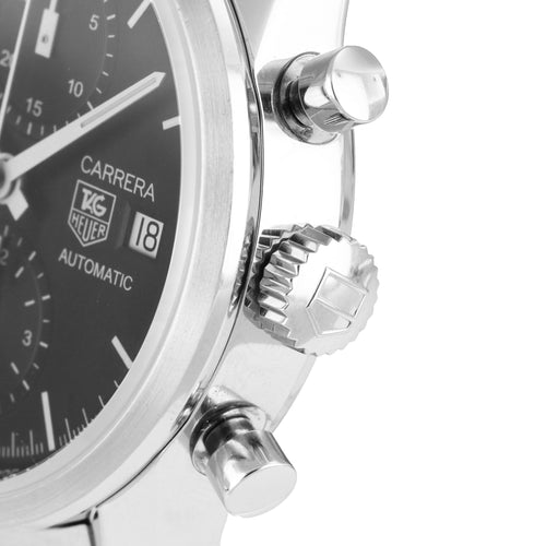 Montre TAG Heuer Carrera - Montre automatique chronographe en acier 58 Facettes 68801575
