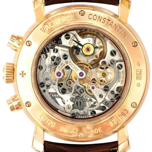 Montre Vacheron Constantin Malte - Montre chronographe en or rose 58 Facettes 68801427