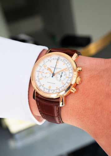 Montre Vacheron Constantin Malte - Montre chronographe en or rose 58 Facettes 68801427