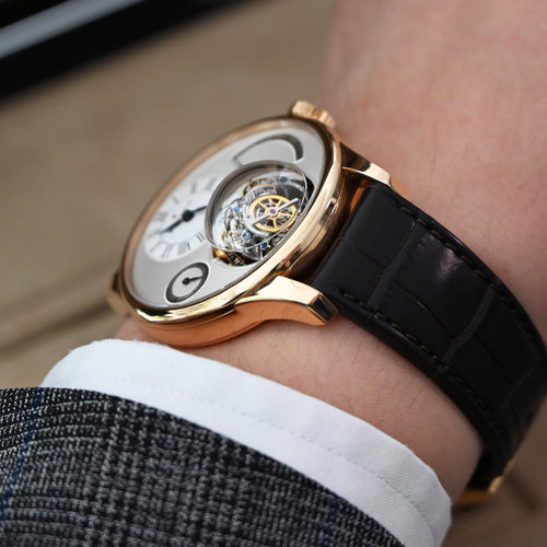 Montre Zenith Christophe Colomb - Montre en or rose 18 ct 58 Facettes OC-68801964