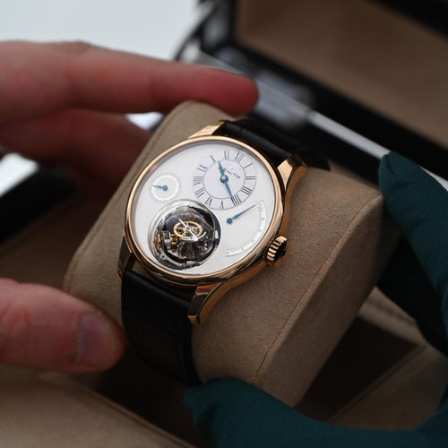 Montre Zenith Christophe Colomb - Montre en or rose 18 ct 58 Facettes OC-68801964