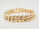Bracelet Bracelet vintage maille gourmette en or rose 58 Facettes 33625