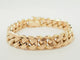 Bracelet Bracelet vintage maille gourmette en or rose 58 Facettes 33625