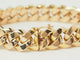 Bracelet Bracelet vintage maille gourmette en or rose 58 Facettes 33625