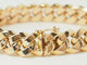 Bracelet Bracelet vintage maille gourmette en or rose 58 Facettes 33625