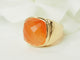 Bague 52 Chevalière - Bague en or jaune et cornaline 58 Facettes 33632