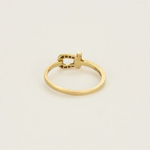 Bague 50 FRED - Force 10 - Petit Modèle - Bague en or jaune et diamant 58 Facettes 58FC125