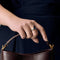 Bague 52 Bague saphir navette 3,50 ct en or jaune et diamants 58 Facettes 58FC137