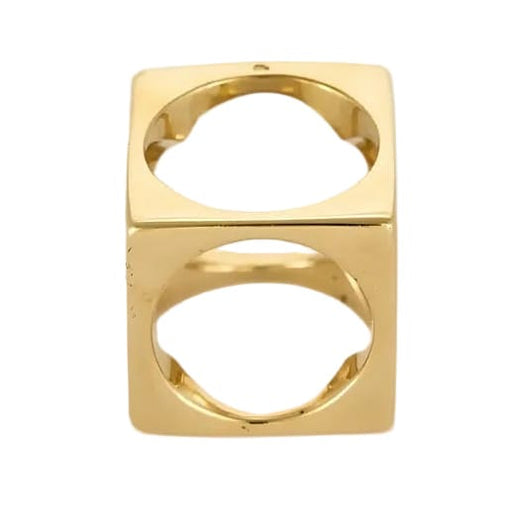 Pendentif Dinh Van Le Pavé - Pendentif vintage en or jaune 18K 58 Facettes 58FC128